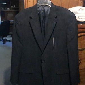 Black Suede Sport Coat